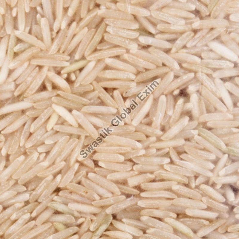 Soft Common Brown Basmati Rice, Variety : Medium Grain