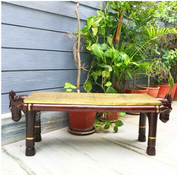 Wood Antique Center Table