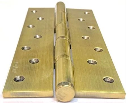 Polished Brass Door Hinges, Length : 6inch, 5inch
