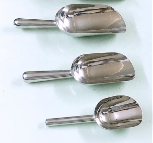 Stainless Steel Open Type Scoop, for Pharma, Feature : Fine Finished, Non Breakable, Superior Quality