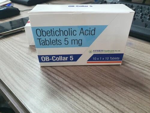 OB-COLLAR 5 obeticholic acid tablets, Packaging Type : Strips