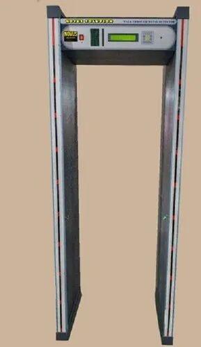 Door Frame Metal Detector (18 Zone), Color : Black Grey