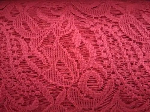 Red Nylon Net Fabric, for Textile Industy, Length : 50-100 meter