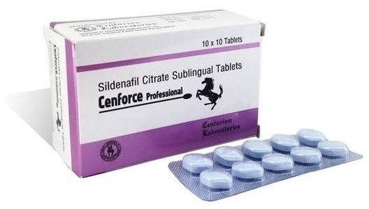 Cenforce Professional Tablets, for Erectile Dysfunction, Packaging Type : Blister