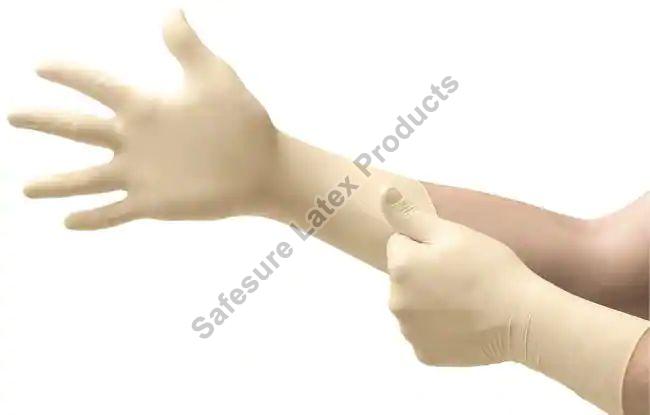 Latex Long Cuff Gloves, for Clinical, Hospital, Laboratory, Gender : Both