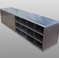 stainless steel Cross Over Bench