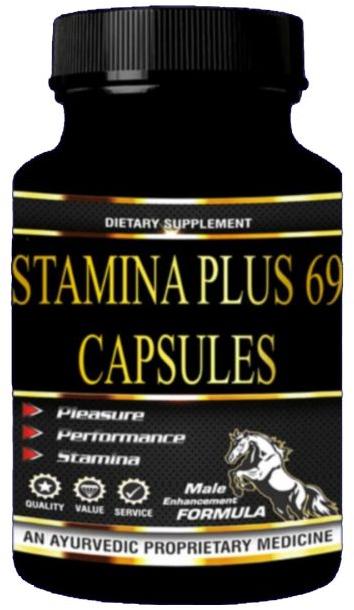  Stamina Plus 69 Capsule, Packaging Type : Bottle