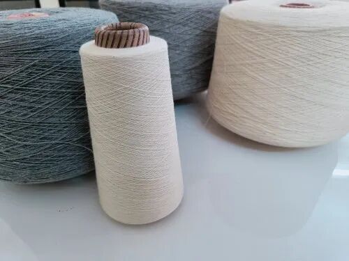 Plain Cotton Yarn, Color : Gray