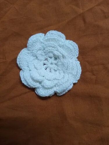 Crochet Flower, Size : 2inch