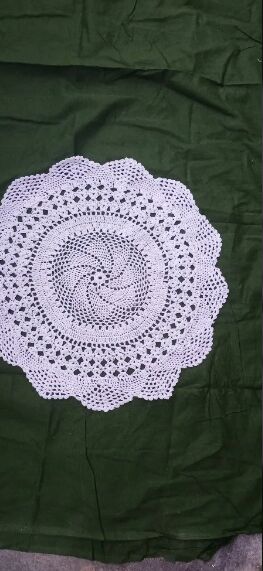 Cotton Designer Crochet place mat, Feature : washable
