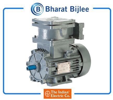 Bharat Bijlee Flame Proof Motor, Voltage : 415 V +-10%