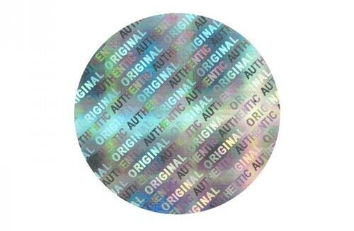 PET Hologram Sticker, Shape : Round