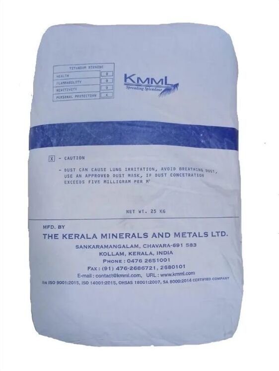 Kmml titanium dioxide rutile, for Industrial Use, Purity : 99%