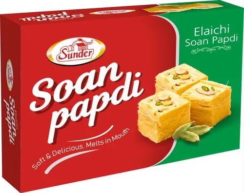 Elaichi Soan Papdi, Packaging Type : Box