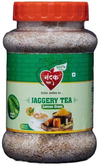 Nandak Common Lemon Grass Jaggery Tea, Packaging Type : Plastic Container