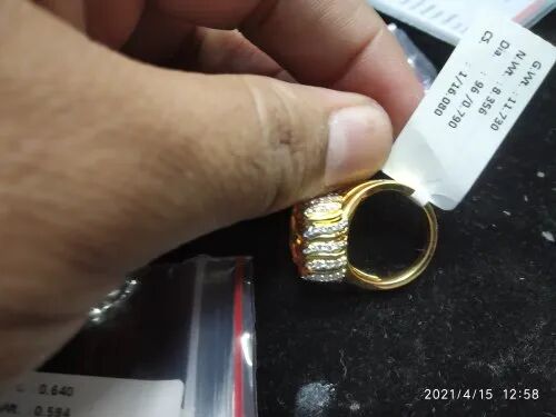 Men Diamond Ring, Occasion : Party Wear