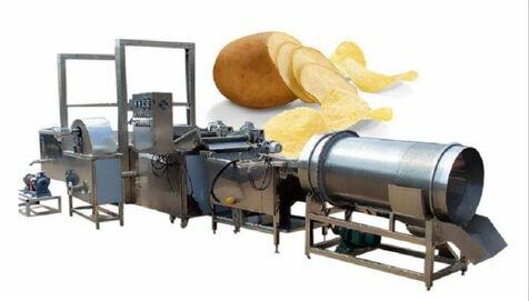Semi Automatic Potato Chips Plant, for Industrial, Capacity : 2500 kg per hour