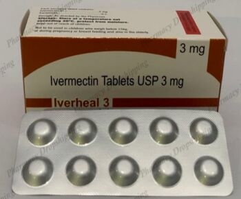 Iverheal Ivermectin Tablets, Packaging Type : Strips