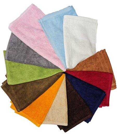 Rekhas Premium Cotton Hand Towel, Size : 12 X 12 Iches