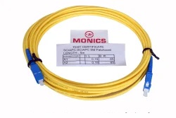 Monics Fiber Optic Patch cord, for Telecom/Data/Network