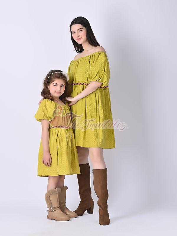 Mother and Daughter Alice Romantic Dress, Feature : Fine Finishing