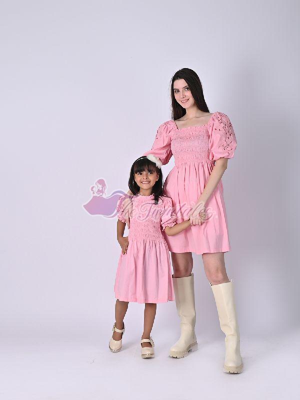 Mother and Daughter Ballet Baby Pink Dress