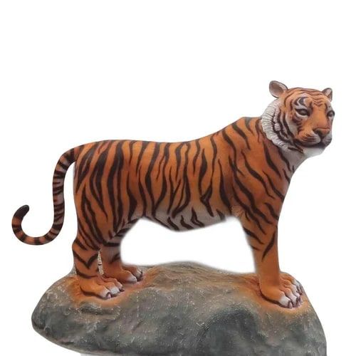 FRP Standing Tiger Statue
