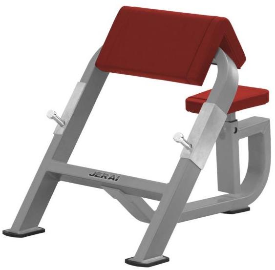 Pneumatic Polished Cast Iron Preacher Curl Bench, for Gym Use, Feature : Durable
