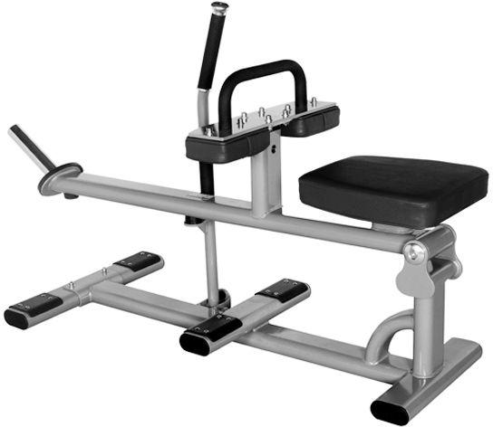 Polished Stainless Steel Seated Calf Machine, For Gym Use, Feature : Fine Finished, Durable