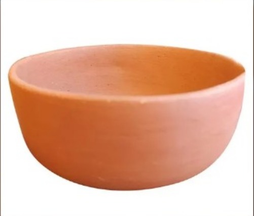 MittiKart Brown Terracotta Bowl