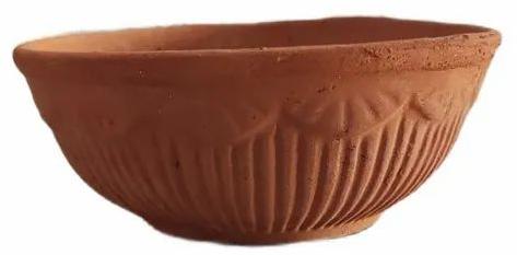 MittiKart Terracotta Clay Bowl, Size : All Sizes