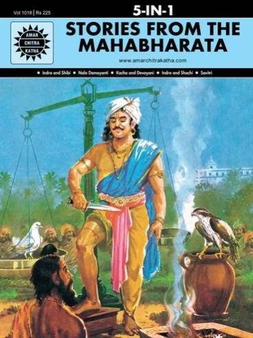 5 in 1 Stories from Mahabharata Book