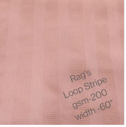 Rags Stripe Loop Fabric