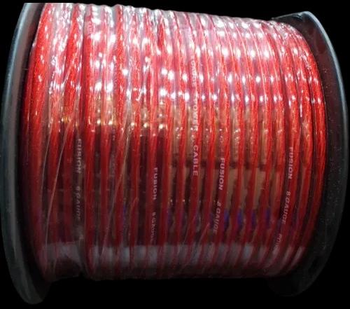Red Copper Fusion power cable, Length : 50 Meter