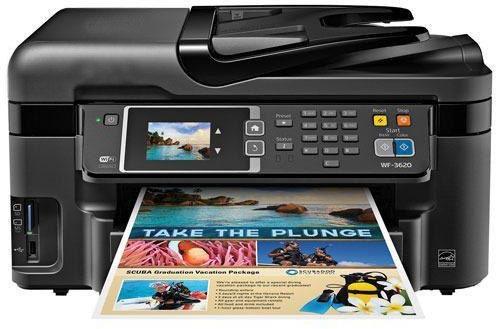 Black Automatic Electric Epson Printer, for Office
