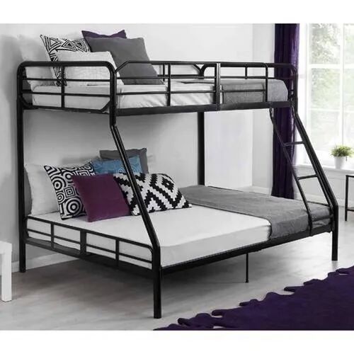 Metal Kids Double Bunk Bed, Size : 4 x 6 feet