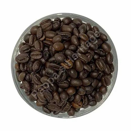 Roasted coffee beans, Shelf Life : 6 Months