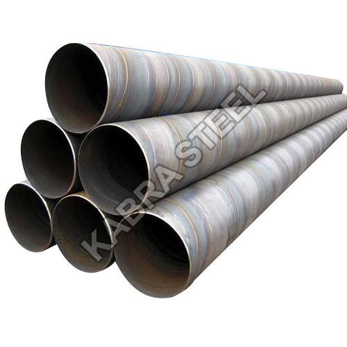 Round Polished Spiral Welded Steel Pipe, for Construction, Length : 4000-5000mm