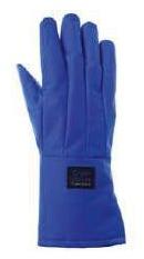 Blue Neoprene Plain Cryo Gloves, for Laboratory, Size : Standard