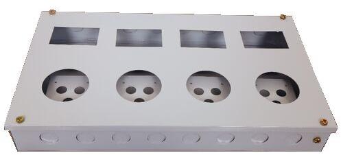 Stainless Steel Plug and Socket Box, Shape : Rectangular
