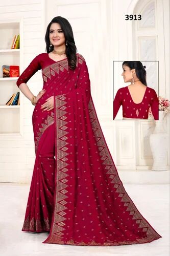 Red Silk Bridal Saree