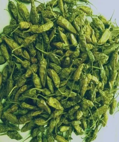Organic Dried Green Chilli, for Human Consumption, Certification : FSSAI Certified