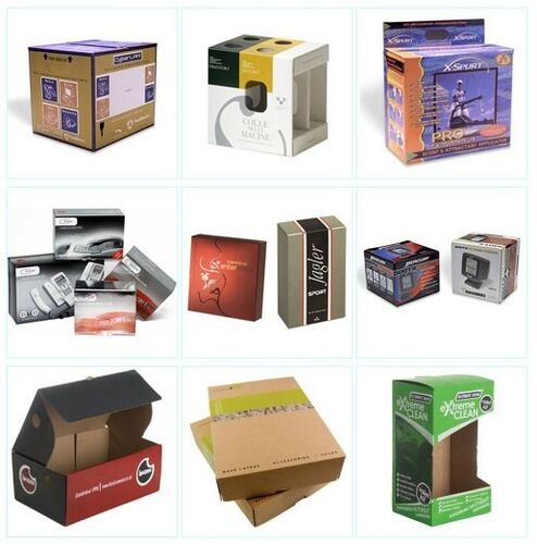 Paper Packaging Boxes, Size(LXWXH)(Inches) : Customized