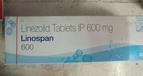 Linospan Linezolid Tablet, Packaging Type : Box