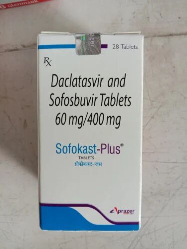 Daclatasvir And Sofosbuvir Tablets, Packaging Type : Bottle
