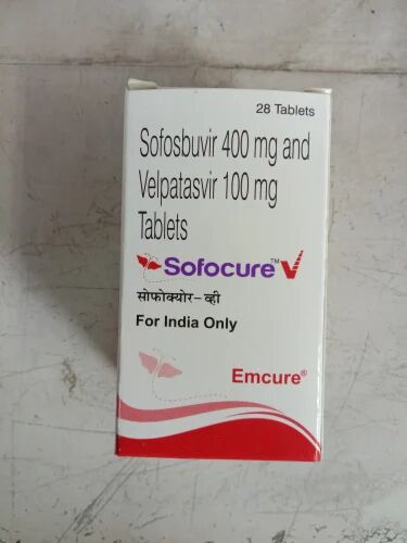 Sofosbuvir And Velpatasvir Tablets, Packaging Type : Bottle