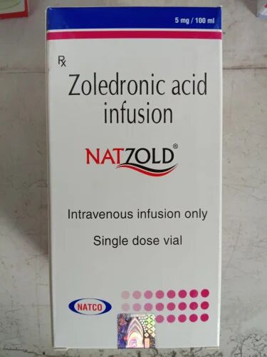Zoledronic Acid Infusion, Packaging Type : Vial