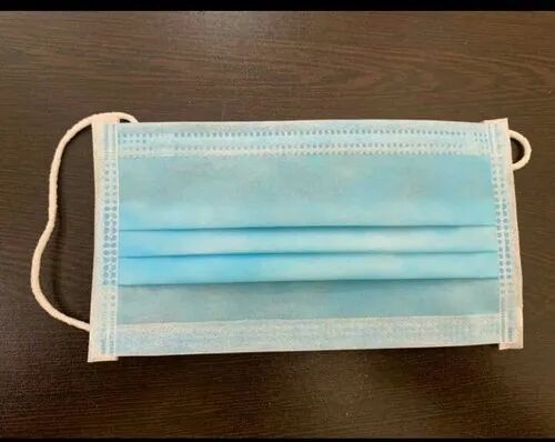 3 Ply Surgical Face Mask, for Medical Purpose, Color : Blue