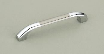 Polished Dura White Metal Handle, For Door Fittings, Size : 64mm, 96mm