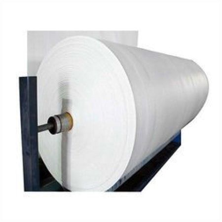 Plain PP Woven Roll, Color : White